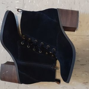 Lucky Brand Ankle Suede Booties